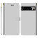 Google Pixel 8 Pro Imitated Mirror Surface Leather Phone Case - Silver