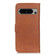 Google Pixel 8 Pro KHAZNEH Cowhide Texture Horizontal Flip Leather Phone Case - Brown