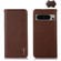 Google Pixel 8 Pro KHAZNEH Nappa Top Layer Cowhide Leather Phone Case - Brown