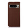 Google Pixel 8 Pro KHAZNEH Nappa Top Layer Cowhide Leather Phone Case - Brown
