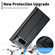 Google Pixel 8 Pro LC.IMEEKE Carbon Fiber Leather Phone Case - Vertical Black