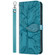 Google Pixel 8 Pro Life Tree Embossing Pattern Flip Leather Phone Case - Blue