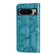 Google Pixel 8 Pro Life Tree Embossing Pattern Flip Leather Phone Case - Blue