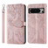 Google Pixel 8 Pro Life Tree Embossing Pattern Flip Leather Phone Case - Rose Gold