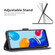 Google Pixel 8 Pro Magnetic Buckle Rhombus Texture Leather Phone Case - Black
