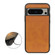 Google Pixel 8 Pro Two-color Calf Texture Shockproof Phone Case - Brown