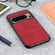 Google Pixel 8 Pro Two-color Calf Texture Shockproof Phone Case - Red