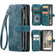 Google Pixel Fold CaseMe C30 Multifunctional Leather Phone Case - Blue