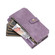 Google Pixel Fold Dream 9-Card Wallet Zipper Bag Leather Phone Case - Purple