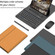 Google Pixel Fold GKK Gear Adjustment Bluetooth Keyboard Leather Case with Pen + Keyboard + Mouse + Case - Green