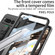 Google Pixel Fold GKK Integrated Fold Hinge Full Coverage Phone Case with Wrist Strap - Black