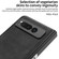 Google Pixel Fold GKK Integrated Frosted Fold Hinge Leather Phone Case with Holder - Brown