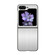 Samsung Galaxy Z Flip5 Stainless Steel Shockproof Phone Case - Silver