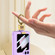 Samsung Galaxy Z Flip5 GKK Ultra-thin Z Ring Holder PC Phone Case - Purple