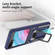 Samsung Galaxy Z Flip5 2 in 1 Holder Magnetic Armor Shockproof Phone Case - Blue