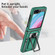 Samsung Galaxy Z Flip5 2 in 1 Holder Magnetic Armor Shockproof Phone Case - Green