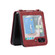 Samsung Galaxy Z Flip5 Horizontal Flip Leather Phone Case with Long Lanyard - Red