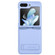 Samsung Galaxy Z Flip5 NILLKIN QIN Series Plain Leather Phone Case - Blue