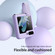 Samsung Galaxy Z Flip5 NILLKIN Skin Feel Liquid Silicone Phone Case With Finger Strap - Pink