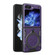 Samsung Galaxy Z Flip5 CD Texture Magnetic Holder Phone Case - Purple