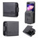 Samsung Galaxy Z Flip5 5G AZNS Magnetic Calf Texture Flip Leather Phone Case - Black