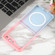 Samsung Galaxy Z Flip5 Liquid TPU Silicone Gradient MagSafe Phone Case - Pink Blue