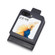 Samsung Galaxy Z Flip5 LC.IMEEKE RFID Anti-theft Leather Phone Case - Black