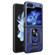 Samsung Galaxy Z Flip5 Armor Magnetic Bracket TPU+PC Phone Case - Blue
