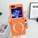 Samsung Galaxy Z Flip5 Skin Feel Magsafe Magnetic Shockproof PC Phone Case - Orange