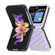 Samsung Galaxy Z Flip5 Elegant Rhombic Texture Leather Phone Case - Purple