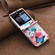 Samsung Galaxy Z Flip5 Colored Drawing Leather Phone Case - Butterflies