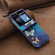 Samsung Galaxy Z Flip5 Colored Drawing Leather Phone Case - Gold Butterfly