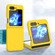 Samsung Galaxy Z Flip5 Silicone Skin Feel Folding Phone Case - Lemon Yellow