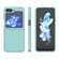 Samsung Galaxy Z Flip5 Silicone Skin Feel Folding Phone Case - White