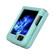 Samsung Galaxy Z Flip5 Silicone Skin Feel Folding Phone Case - White