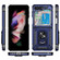 Samsung Galaxy Z Flip5 Shockproof TPU + PC Phone Case with Holder - Blue