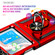 Samsung Galaxy Z Flip5 Shockproof TPU + PC Phone Case with Holder - Red