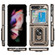 Samsung Galaxy Z Flip5 Shockproof TPU + PC Phone Case with Holder - Gold