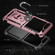 Samsung Galaxy Z Flip5 Shockproof TPU + PC Phone Case with Holder - Rose Gold
