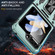 Samsung Galaxy Z Flip5 5G Armor PC + TPU Camera Shield Phone Case - Alpine Green