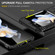 Samsung Galaxy Z Flip5 5G Armor PC + TPU Camera Shield Phone Case - Black