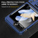 Samsung Galaxy Z Flip5 5G Armor PC + TPU Camera Shield Phone Case - Navy Blue