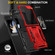 Samsung Galaxy Z Flip5 5G Armor PC + TPU Camera Shield Phone Case - Red