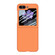 Samsung Galaxy Z Flip5 Fuel Injection Integrated PC Skin Feel Phone Case - Flaming Orange