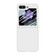 Samsung Galaxy Z Flip5 Fuel Injection Integrated PC Skin Feel Phone Case - White