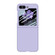 Samsung Galaxy Z Flip5 Fuel Injection Integrated PC Skin Feel Phone Case - Purple