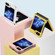 Samsung Galaxy Z Flip5 Fuel Injection PC Skin Feel Phone Case - Flaming Orange