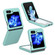 Samsung Galaxy Z Flip5 Silicone Skin Feel Folding Phone Case - Mist Blue