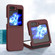 Samsung Galaxy Z Flip5 Silicone Skin Feel Folding Phone Case - Plum