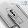 Samsung Galaxy Z Fold5 Electroplating Corrugated Hinge Folding Phone Case with Pen Slot - Silver
